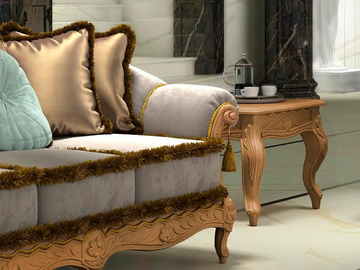 ZAFFIRO - Wooden coffee table by CASA +39 - view 3